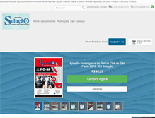 Tablet Screenshot of cicapostilas.com.br